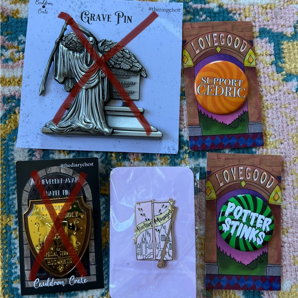 Harry Potter Pin A lot